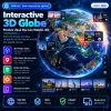Interactive 3D Globe Module (Quả Địa Cầu WebGL 3D)