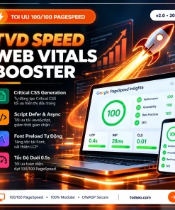 TVD Speed & Core Web Vitals Booster