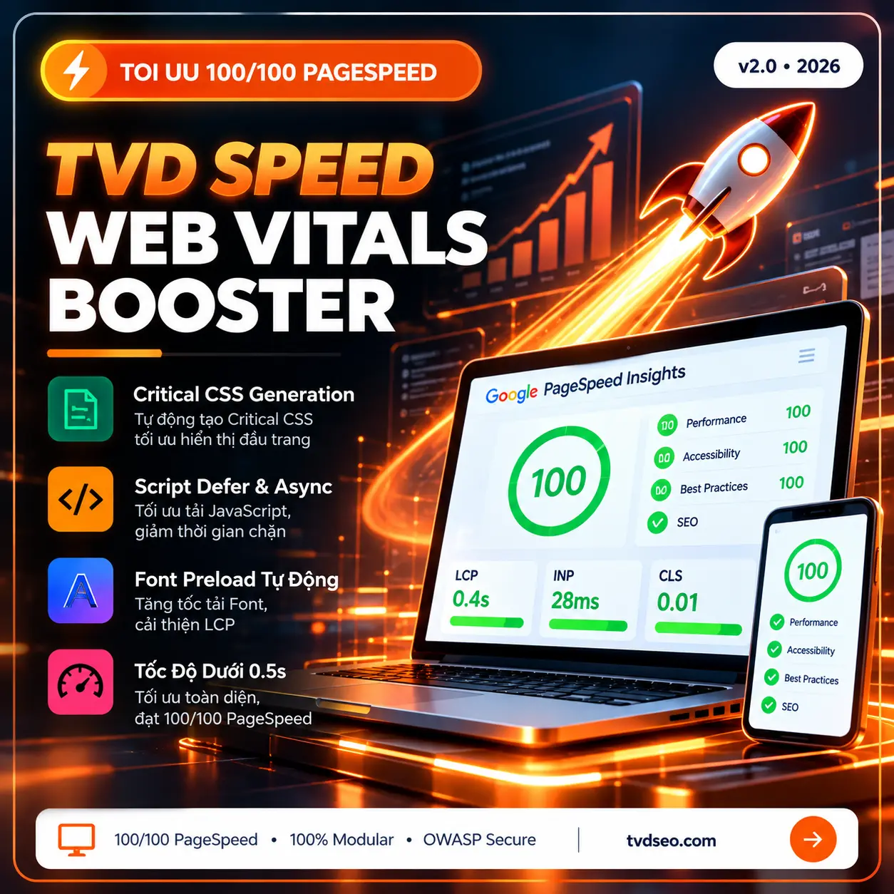 TVD Speed & Core Web Vitals Booster TVD Speed & Core Web Vitals Booster