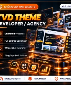 TVD Theme Developer Agency — Không Giới Hạn Website